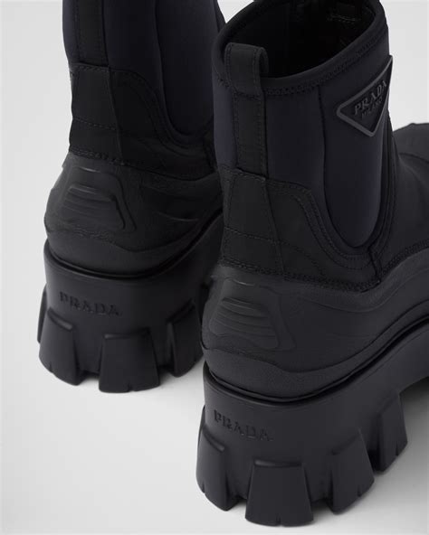 prada monolith boots stores|Prada monolith gabardine.